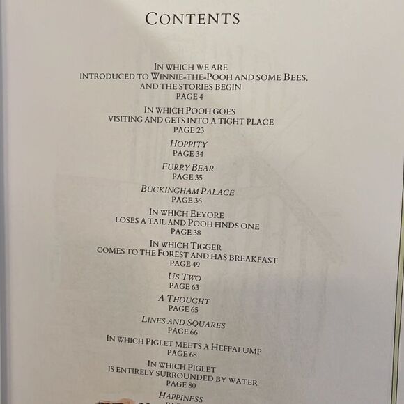 Stories Of Winnie The Pooh With Favourite Poems - A A Milne with characters - Picture 11 of 14